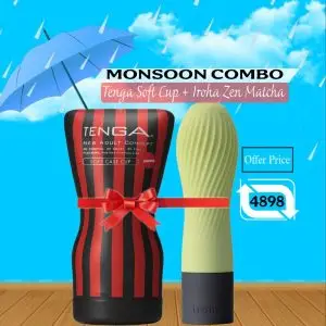 TENGA Soft Cup STRONG + Iroha Zen Matcha Smooth Touch Duo